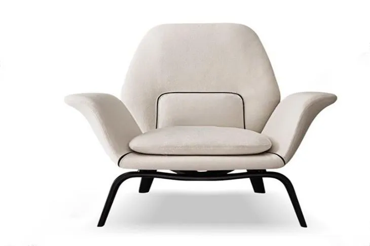 Hotel Customized Armchair And Ottoman